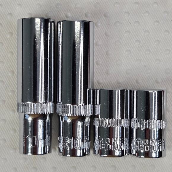 10mm Socket 10 Pcs Set 1/4" & 3/8" Multi Pack Magnetic Pick-up Tool - Picture 5 of 6